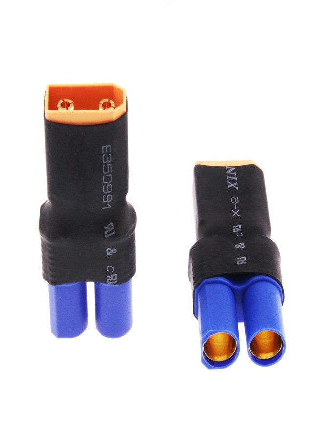 OliRC 2pcs Male XT90 XT-90 to Female EC8 RC Connector Adapter(C181-2) - Image 2